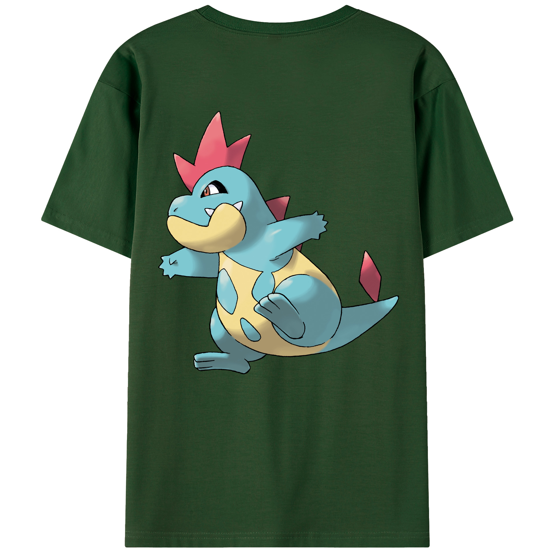 （画像用） ポケットモンスター Pokémon 綿100％半袖Tシャツ（背面プリント）